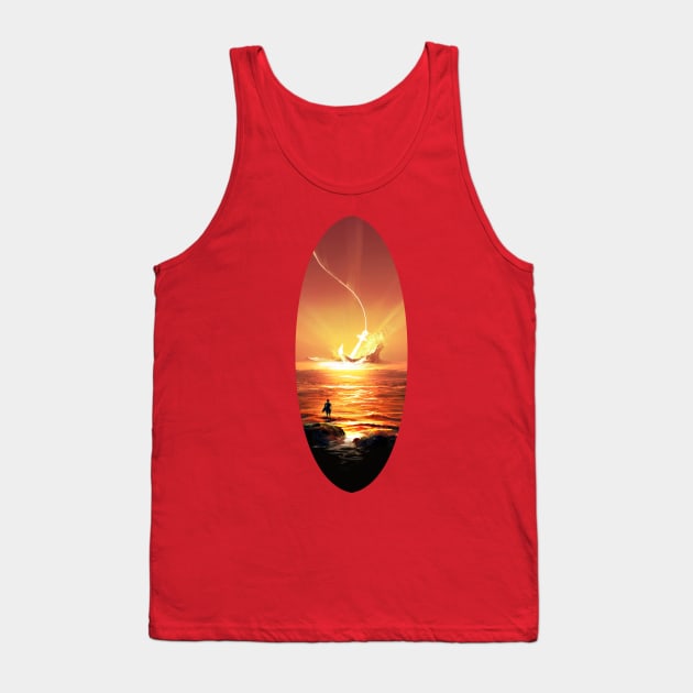 Tidal Wave Tank Top by aerroscape